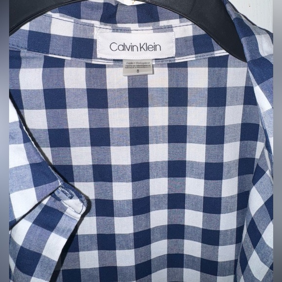 Calvin Klein Womens Shirt Dress - Picture 4 of 7